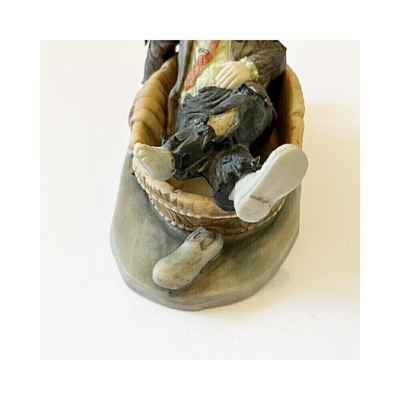 Emmett Kelly Jr. Clown Collection Flambro Figurines Bathtub Sad Looking Lot of 3 - Picture 16 of 16